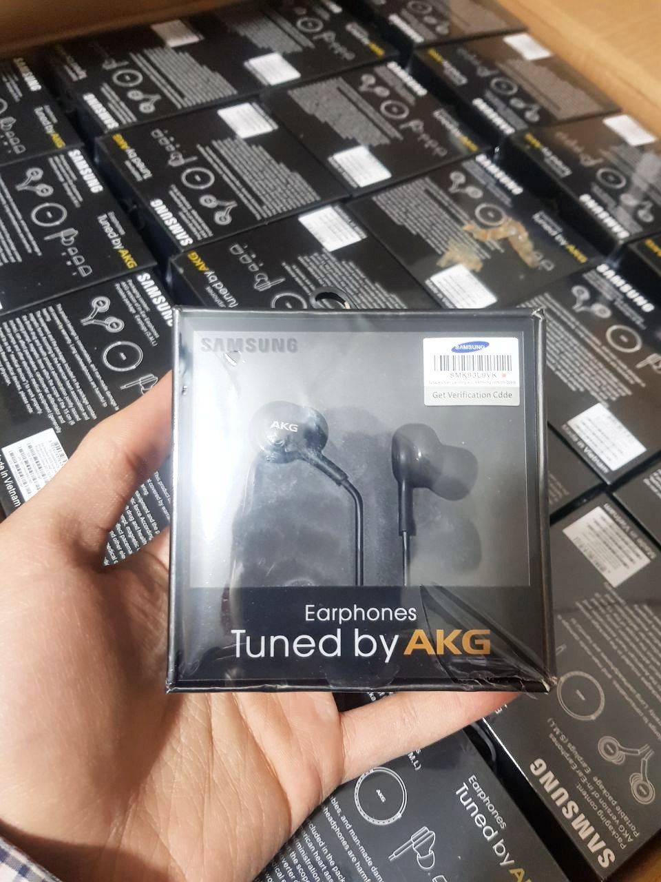 هندزفری AKG اورجینال 100% سامسونگ 3.5MM پک مشکی